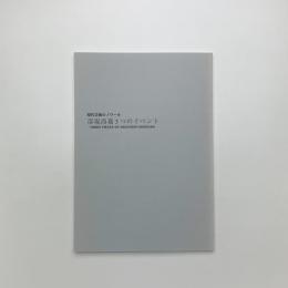 INTERSECTION 現代美術のノワール 彦坂尚嘉 1972年の3つのイベント