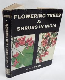 Flowering trees and shrubs in India　ハードカバー