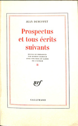 Prospectus et tous ecrits suivants II（仏）