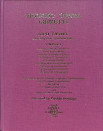 ヴェリズモ　オペラ台本（英）VERISMO OPERA LIBRETTI VOLUME 1
