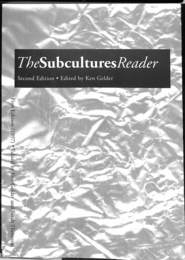 サブカルチャー読本（英）　The Subcultures Reader