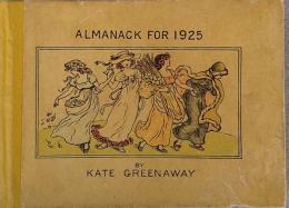 Kate Greenaway'. Almanack for 1925  ケイト・グリーナウェイ