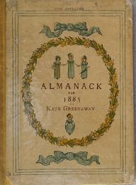 Kate Greenaway. Almanack for 1883   ケイト・グリーナウェイ