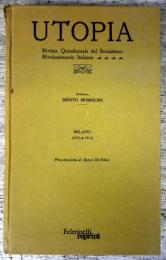（伊文雑誌）UTOPIA 　ムッソリーニ編集　1913 14　12冊を合冊　リプリント