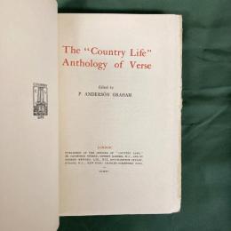 THE COUNTRY LIFE ANTHOLOGY OF VERSE