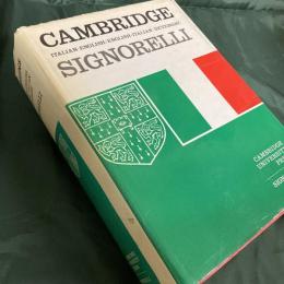 Cambridge-Signorelli Dictionary: Italian-English / English-Italian