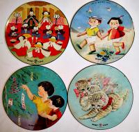 SP盤ピクチャー童謡レコード8枚一括　テイチクレコード　昭和30年代