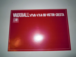 VAUXHALL VIVA・VX4/90/VICTOR・CRESTAカタログパンフ