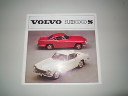 VOLVO 1800Sカタログパンフ 北欧自動車株式会社