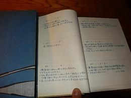 槙恵二郎　自筆日記張　昭和47年度　