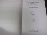 British Philosophy in Mid-Century