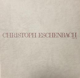 クリストフ・エッシェンバッハ　Christoph Eschenbach　　【来日公演プログラム】