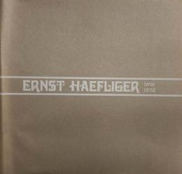 エルンスト・ヘフリガー　Ernst Haefliger　　【来日公演プログラム】
