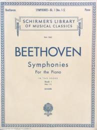 ベートーヴェン　交響曲集 第1巻（ピアノ編曲版）　Beethoven Symphonies　arranged for the piano　　【楽譜】