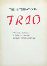インターナショナル・トリオ　The International TRIO　　【来日公演プログラム】