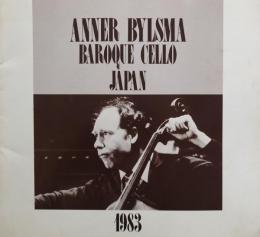 アンナー・ビルスマ　Anner Bylsma Baroque Cello Japan　　【来日公演プログラム】