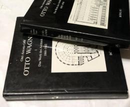 独文)オットー・ワーグナー建築作品集　2冊一括　Otto Wagner, Das Werk des Architekten. 2 volumes set (1. 1860-1902 ＋2. 1903-1916)