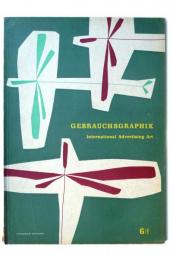 GEBRAUCHSGRAPHIK ゲブラウフス・グラフィーク 1955年6月号