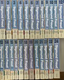 The Complete Psychological Works of Sigmund Freud Vol.1-24　フロイト全集（英語版）　全24巻揃