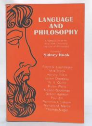 Language and philosophy : a symposium of the new york university institute of philosophy