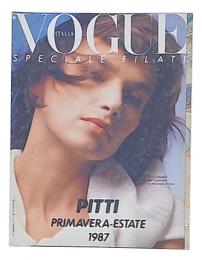 VOGUE italia speciale filati Pitti primavera-estate 1987