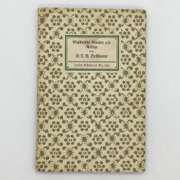 インゼル文庫 Nr.142　ホフマン「Musikalische Novellen und Aufs〓tze」　Hoffmann, E. T. A.　Insel-B〓cherei