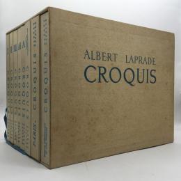 Albert Laprade CROQUIS　全8巻 揃い　アルベール・ラプラード クロッキー全集　日本語版