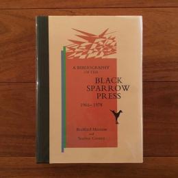 [米]A Bibliography of the Black Sparrow Press 1966-1978