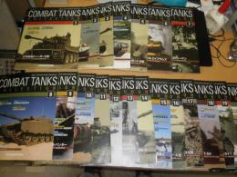 コンバット　タンク　コレクション　1‐21号　21冊セット　各12頁　　戦車模型はなくテキストのみの販売です。ゆうパック送料込みの値段です。E1右