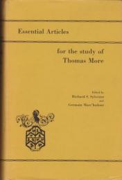 Essential articles for the study of Thomas More