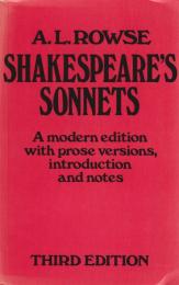 Shakespeare's sonnets : a modern edition, with prose versions, introduction and notes