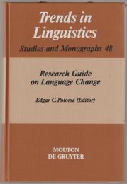 Research guide on language change