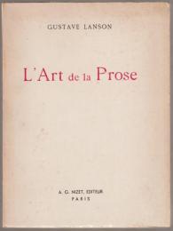 L'art de la prose