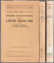 Histoire contemporaine de la laïcité française 1-2/ La laicité en marche : histoire de la laicité répulicaine.