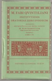 Institutionis oratoriae libri duodecim : recognovit brevique adnotatione critica instruxit.