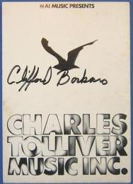 チャールス・トリヴァー・ミュージック・インク　ツアーパンフレット　1973年