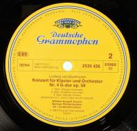 LPレコード　ヴィルヘルム・ケンプ／ベートーヴェン　ピアノ協奏曲　第2番、4番　独盤