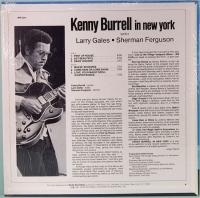 LPレコード　ケニー・バレル／Kenny Burrell～In New York　US盤