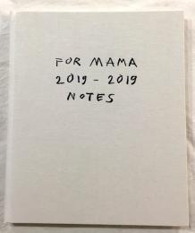 Sketch book 1 FOR MAMA 2019-2019 NOTES