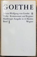 Johann Wolfgang von Goethe Werke Kommentare und Register Hamburger Ausgabe in 14 Bnden ゲーテ