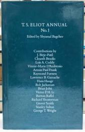 T.S.Eliot Annual No.1 T.S.エリオット