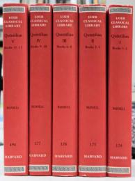 QUINTILIAN THE ORATOR'S EDUCATION : LOEB CLASSICAL LIBRARY 全5巻揃い