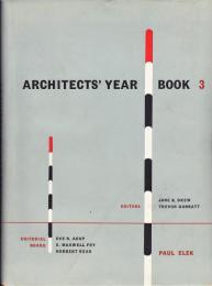 ARCHITECTS' YEAR BOOK 　 3-10 　8冊
