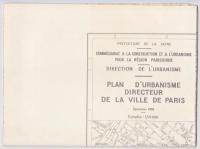 (仏）パリ都市計画 1959　PLAN D'URBANISME DIRECTEUR DE PARIS 1959