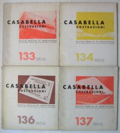 CASABELLA construzioni　No.133-No.143　 内8冊
