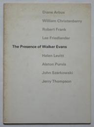 The Presence of Walker Evance 展覧会図録