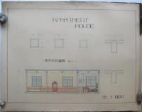 戦前建築科学生 出来義治 設計図　11枚