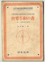 世界平和の書－新しき国際連合憲章－