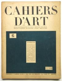 CAHIERS D'ART　4 année 6 1929