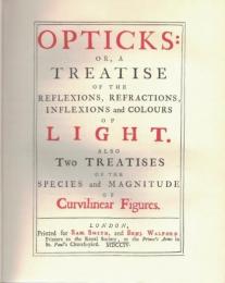 Opticks : or , A Treatise of the Reflexions, Refractions, Inflexions and Colours of Light. also Two Treatises of the Species and Magnitude of Curvilinear Figures.